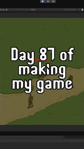 Day 87 of making my game. #gamedev #indiedev #indiegames #solodev #unity #2dgame #games #gaming
