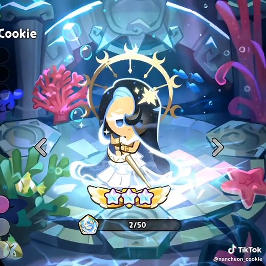 Meet the Ascend Sea Fairy Cookie in Cookie Run Kingdom!