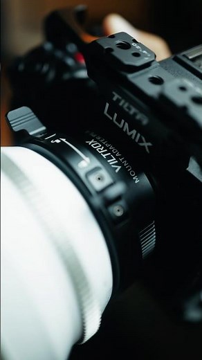 Get better visuals on LUMIX with cinema glass | UNBOXING Viltrox PL-L Adapter