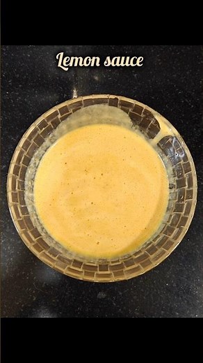 5-Min Lemon Sauce Magic! 🍋