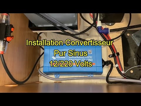CONVERTISSEUR 12Volts/ 220Volts Fourgon Aménagé