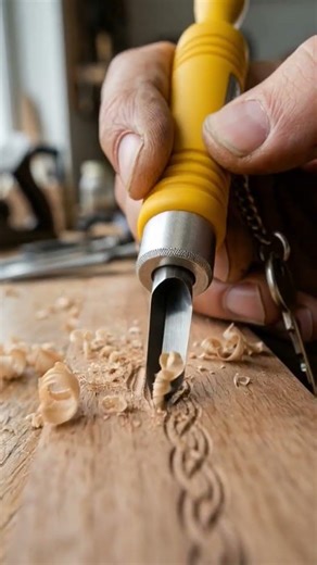 Mini Pocket Mini Spade Drill – Keychain-Sized Precision Woodworking Tool #minitools #woodworking