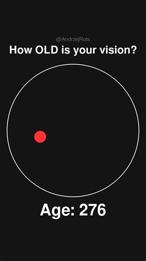 What AGE is your Vision? #satisfying #viral #simulation