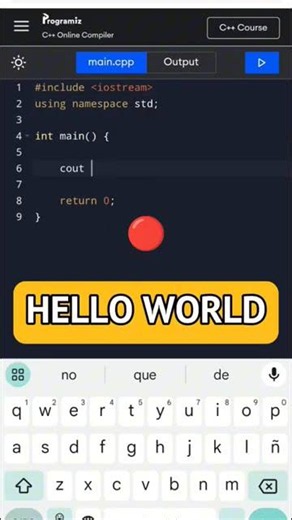 Hello World in C in Just 12 Seconds ⚡ | First C Program | C Programming Tutorial