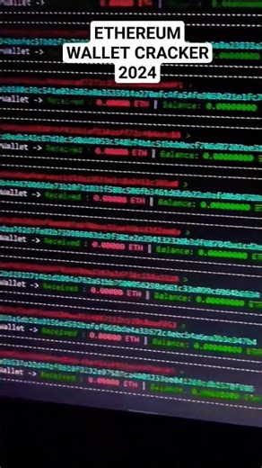 ETHEREUM WALLET CRACKER TOOL!