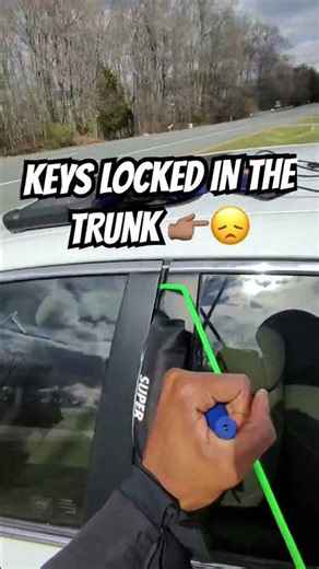 Always keep a spare key in the house !!