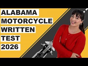 Alabama DMV Motorcycle Written Test 2026 (50 Questions with Explained Answers)