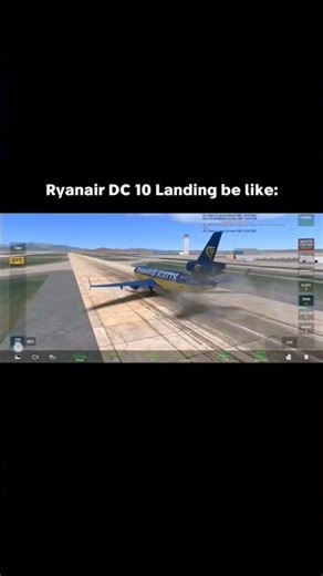 Just a Ryanair Landing... #aviation #fyp #crash