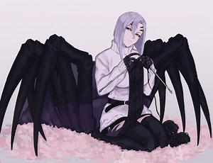 Rachnera from Monster Musume Knitting Indoors Rare Gallery wallpaper