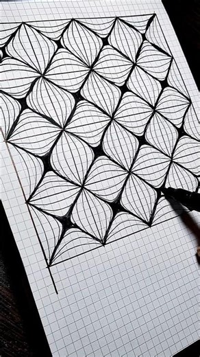 How To Draw a Zen Doodle Drawing Easily #Art #drawing