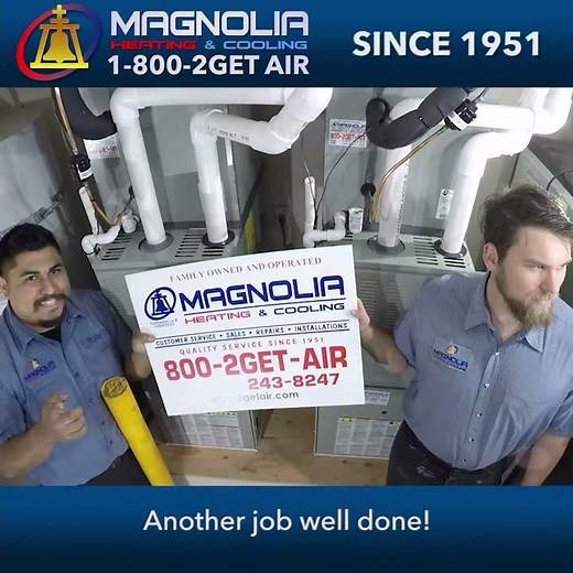 Upflow furnace install by Magnolia HVAC | Riverside, CA