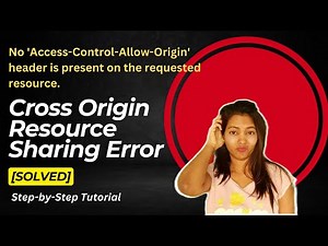 Fix CORS Issues: Integrate Django REST API with HTML | Step-by-Step Guide #7