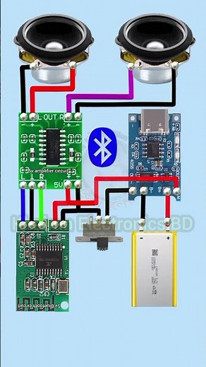 DIY Bluetooth speaker #shorts