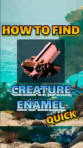HOW to Get CREATURE ENAMEL in Subnautica 2 – Early Access (How to get Enameled Glass) #subnautica2