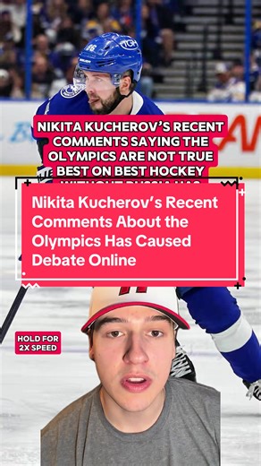 Nikita Kucherov Sparks Debate Over Olympic Participation