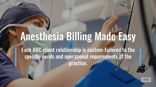 Anesthesia billing can be easy. We provide the anesthesia billing and accounts receivable services that allow you to grow. Increase revenue and decrease denials. Coding challenges are solved by our experienced team of coding professionals. Practice management services and more are available to help you achieve success. Contact us today> https://www.anesthesiallc.com/ | Anesthesia Business Consultants, LLC | Facebook
