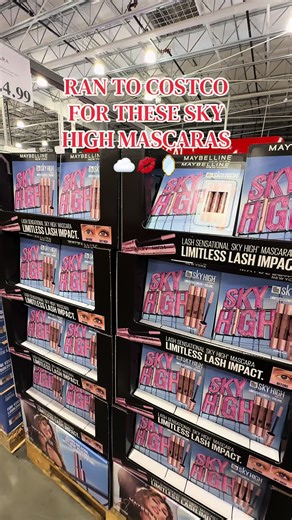Sky High Maybelline Mascaras Pack at Costco