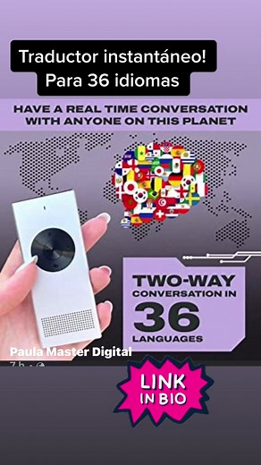 ✅✅✅https://amzn.to/3mw4jHP Muama Enence - Traductor instantáneo bidireccional. Traducción portátil en tiempo real en 36 idiomas diferentes. Perfecto como diccionario de bolsillo y para aprendizaje, viajes y comunicaciones empresariales. ✅👍 https://amzn.to/3mw4jHP #idiomas #anazonproducts