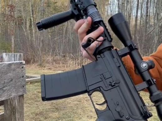 GBB M4 CQB型卡宾枪实弹射击