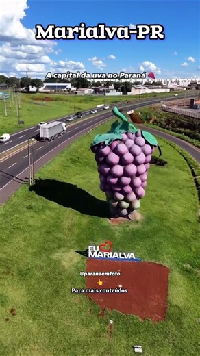 Marialva-PR a Capital Paranaense da Uva #marialva #capitaldauva #paraná #fozdoiguaçu #curitiba #sul