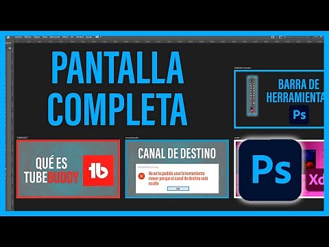 CÓMO QUITAR PANTALLA COMPLETA de PHOTOSHOP ⚠️