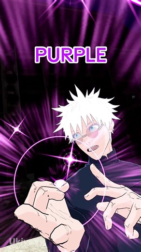 Gojo's Color Mixing: Creating Purple from Red and Blue