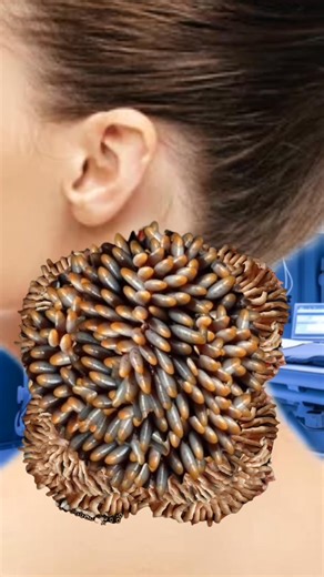 Soothing ASMR animation video of side neck sounds for relaxation part 1 | Asmr Sakir Medical