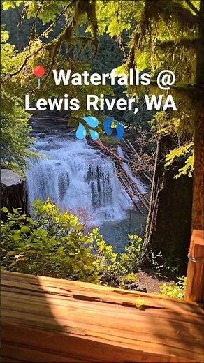 Lewis River Waterfalls are UNREAL