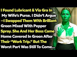 I Found Men's Protection In Wife's Bag, I Put Inside A Pepper Spray. Cheating. Revenge Story