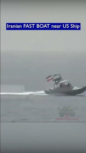 Iranian Patrol Boat Gets TOO Close to US Destroyers in Strait of Hormuz!!