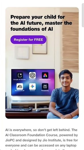 🎓 Free Jio AI Class!💻 Learn Artificial Intelligence Free!🧠 Limited Seats — Register Now! #tech #ai