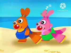 BabyTV Kenny and Goorie Dancing the Beach Ident 2009 BabyHood JCS Post Productions