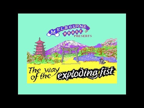 The Way of the Exploding Fist (Commodore 64) – Écran-titre (PAL) – 1080p