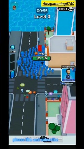 👥 “Crowd City – Biggest Crowd Wins! 😱 Epic City Takeover Battle!” 💥 #actiongame #mobilelegends