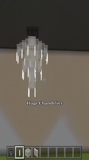 Minecraft Huge Chandelier Tutorial