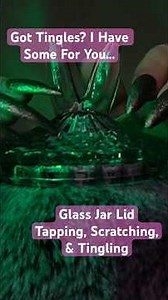 If you love glass sounds, I’ve got you covered.🫠💤💚 #asmr #glassasmr #triggersforsleep #asmrsounds