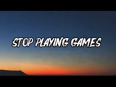 STOP PLAYING GAMES - Emotional English Song with Lyrics | 2025 Trending Love Music