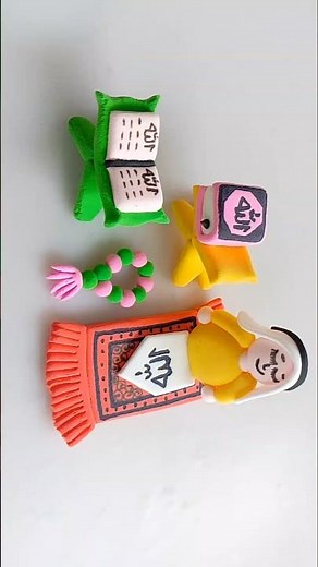 How to make Tasbih with clay || DIY Clay Craft Ideas #diy #claycrafts #youtubeshorts #shorts