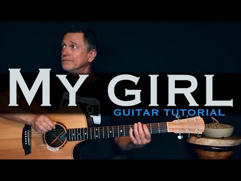 My Girl The Temptations guitar lesson tutorial