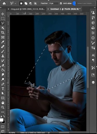 Photoshop tricks- how to create a realistic lighting in photoshop.#photoshoptips #photoshoptutorial