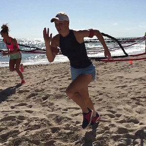 143K views · 5.4K reactions | I had 2 options: I could do sprints, OR, I could do sprints - on the beach with ropes and resistance. #heretocreate | Caroline Wozniacki | Facebook