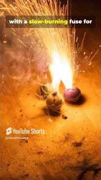 The Explosive Secret Of Firecrackers! #science #fire #shortsfeed