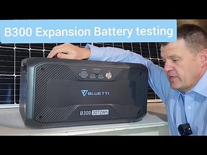 B300 Expandable Battery from Bluetti - Review and test with AC200L & AC300max