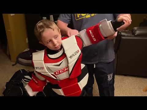 How to Put on Goalie Gear