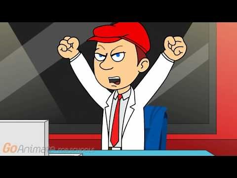 GoAnimate - CanadianScout Reacts to crappy grounded videos (Actually not a real reaction vid)