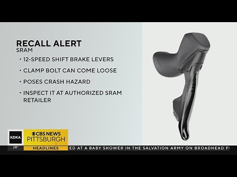 SRAM recalls shift-brake levers due to crash hazard