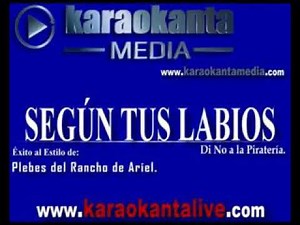 Según tus labios karaoke