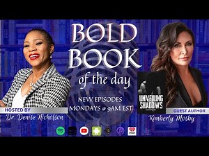 📚 "Unveiling Shadows" author Kimberly Mosby🌟