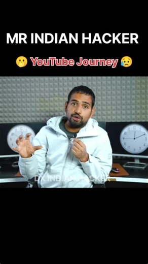 MR INDIAN HACKER YouTube Journey 😥💯 #emotional #youtube #carrier #shorts #ytshorts