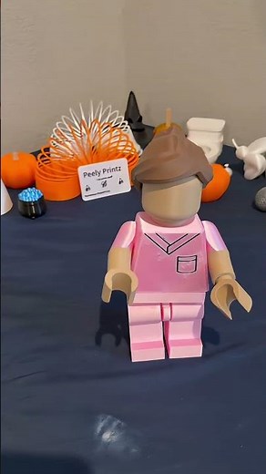 3d printed Lego Nurse?!? #3dprinting #3dprinted #lego